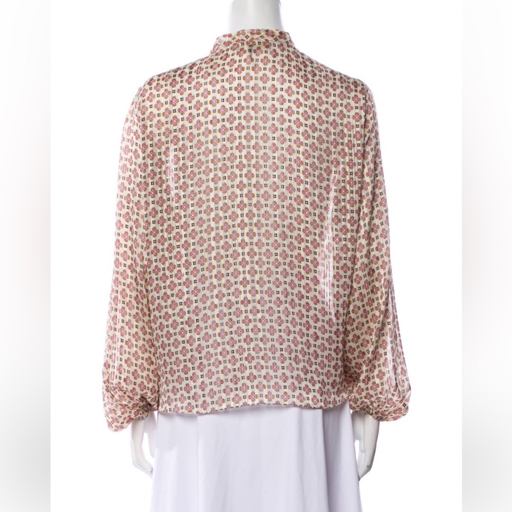 Maje Pink Floral Blouse - Picture 3 of 3